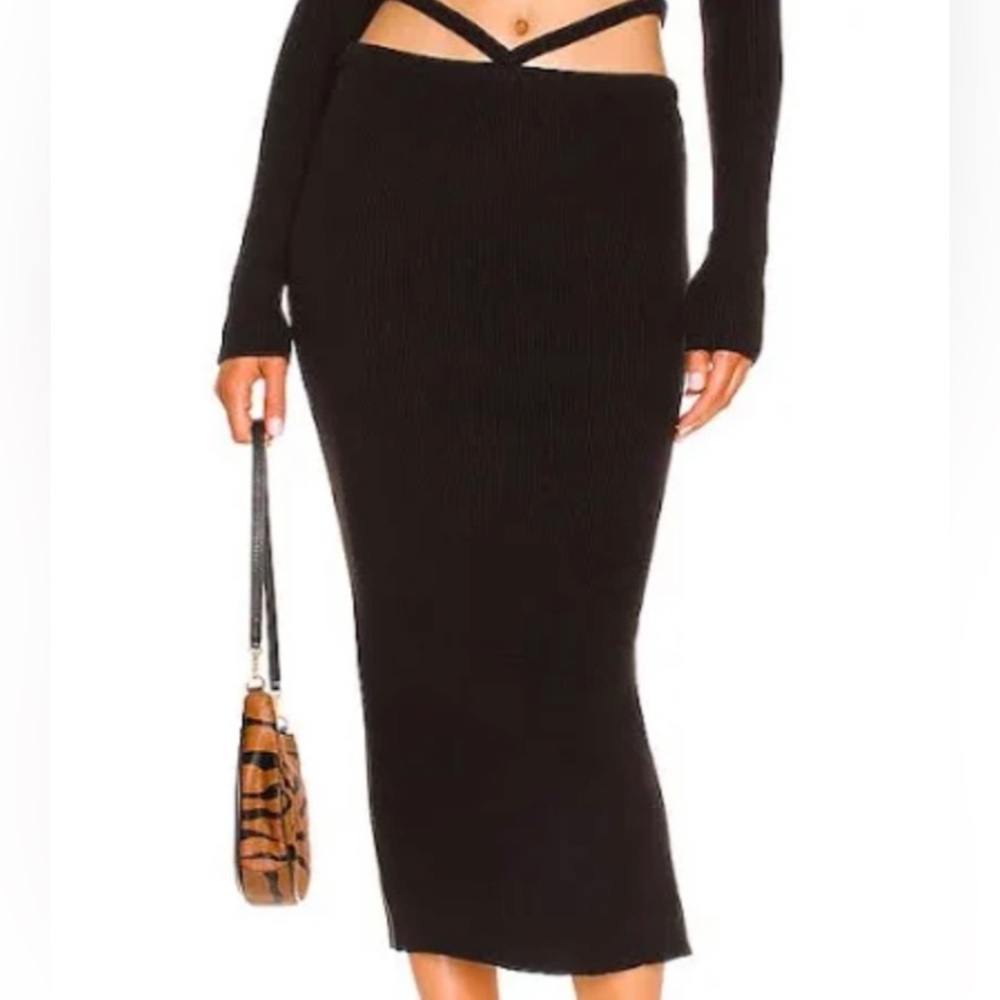 For Love & Lemons • Moda Midi Skirt